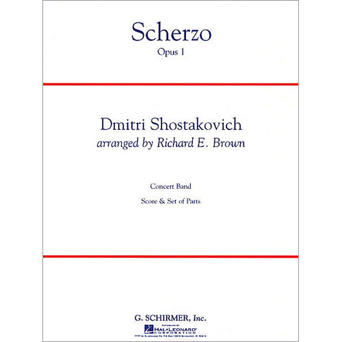 スケルツォ第1番：ドミトリ・ショスタコーヴィチ / リチャード・ブラウン [吹奏楽中編成]