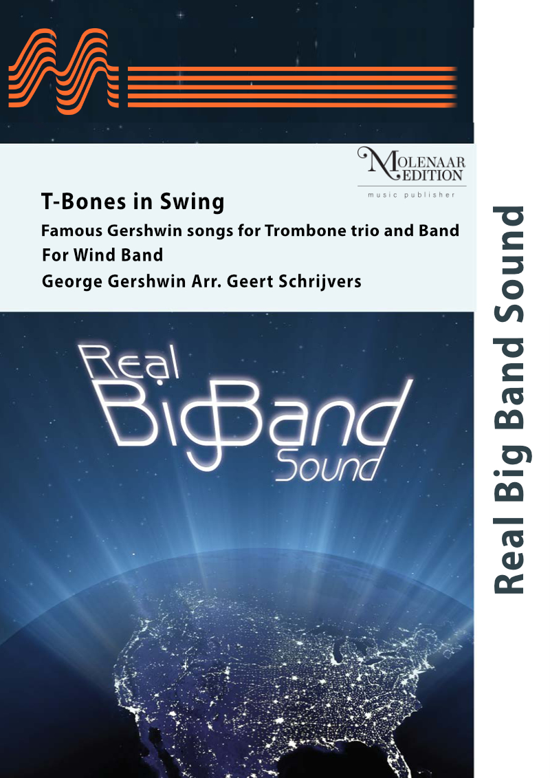 T-ボーンズ･イン･スウィング（Trombone trio and Band）：ジョージ・ガーシュウィン / ヘルト・スハレイバース [吹奏楽中編成]