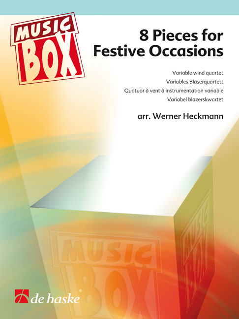 祝祭のための8つの小品（管4）： / ヴェルナー・ヘックマン [フレキシブル4重奏]