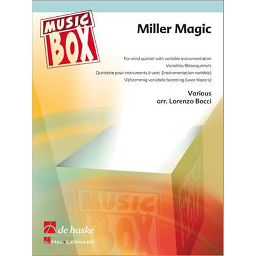 グレン・ミラー・マジック（管5）： / ロレンツォ・ボッチ [フレキシブル5重奏]