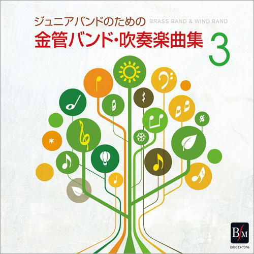 ジュニアバンドのための「金管バンド・吹奏楽曲集 3」：陸上自衛隊東部方面音楽隊 [ブラスバンドCD]